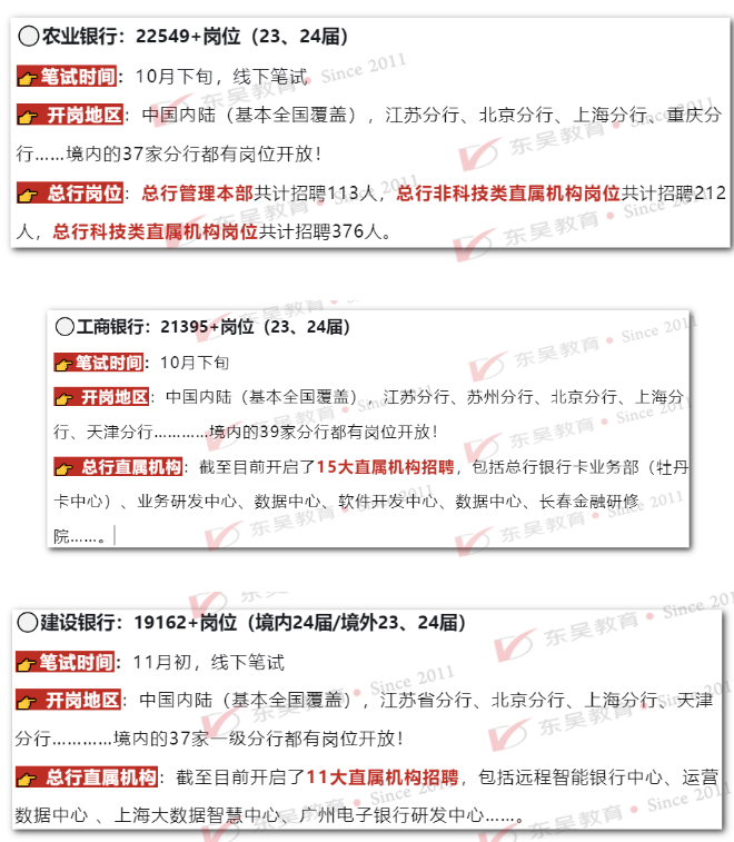 　　#1六大行2024全球秋招 　　瘋狂撈人！